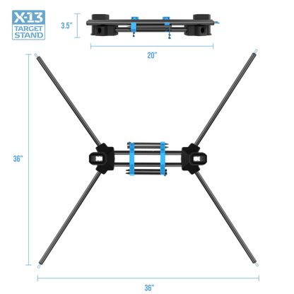 (3 Pack) X-13 Target Stand image 6